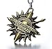 REINDEAR Official Game of Thrones House Martell Sigil Crest Metal Keychain US Seller (Sunspear Bronze)