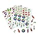 Fun Express Kids Around The World Adhesive Foam Shps - 500 Pieces - Educational and Learning Activities for Kids