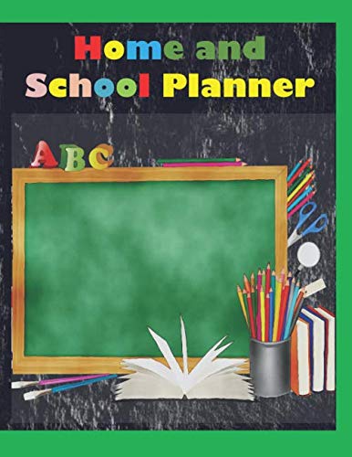 Home and School Planner: 8.5" X 11", Undated, Journal, Diary, Academic Organizer, Kids, Schedule, Classes, Course, Notebook, Books, Tracker, Homework, ... Assignments, Sports, Activities, Appointment