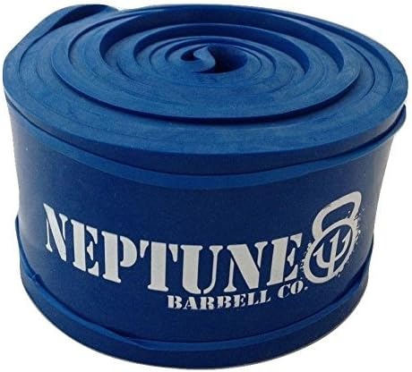 Neptune Barbell & Fitness Strength Bands | 41" Loop Resistance Bands | Crossfit, Power Lifting, Pull Up, Stretch and General Exercise (2 1/2" - 60-150lb Resistance - Blue)