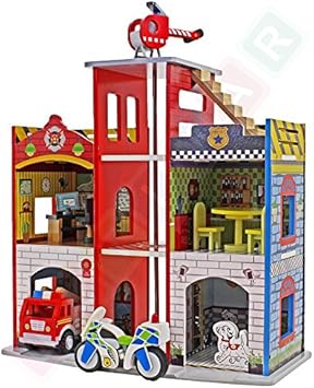 estacion bomberos playmobil amazon