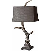 Uttermost Stag Horn - One Light Table Lamp - 19 inches Wide by 12 inches deep