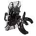 fineed Bike Phone Mount Bicycle Handlebar & Motorcycle Holder for iPhone 7 6S 6 Plus 6 5S 5 Samsung Galaxy S7 S6 S5 Edge Nexus 5X 6P LG G4 G5 Black