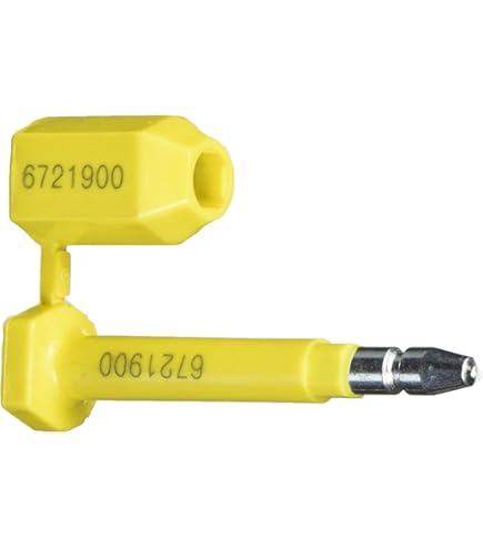 NovelBee 50pcs Bolt Seals With Numbers - Container Seals For Trucks & Trailers