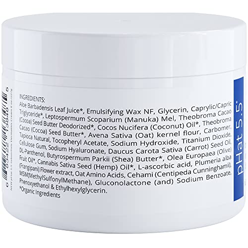 Seborrheic Dermatitis Cream with Manuka Honey, Coconut Oil and Aloe