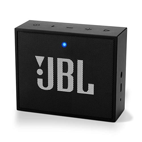 JBL Go+ enceinte Bluetooth Portable – Baffle avec Kit Mains-libres et Réduction de Bruit – Non Étanche – Autonomie 5hrs – Qualité Audio JBL – Noir