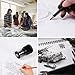 Z ZHOUHAI Electric Pencil Sharpener, Heavy Duty Battery Operated, in School Classroom Office Home Fast Sharpen Auto Stop Stable and safe (USB/AC Adapter Included) for No.2/Colored Pencils(6-8mm)