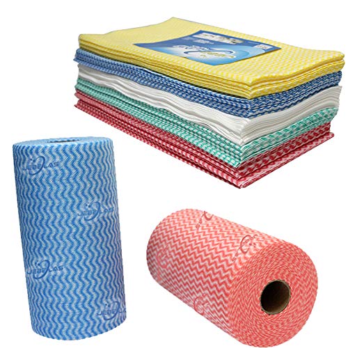 JEBBLAS Reusable Handy Wipes Cleaning Cloth, Household &Kitchen