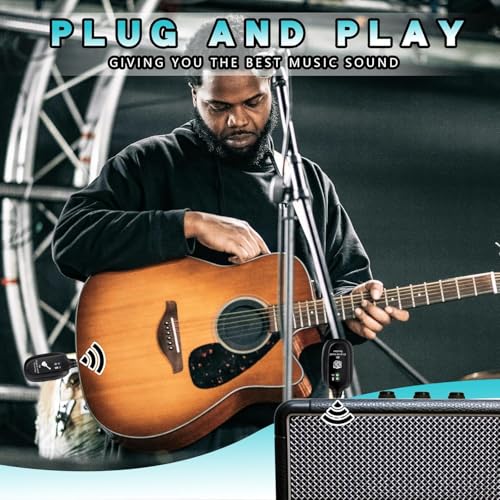 Transmissor Receptor P10 Sem Fio Para Guitarra Baixo Violão