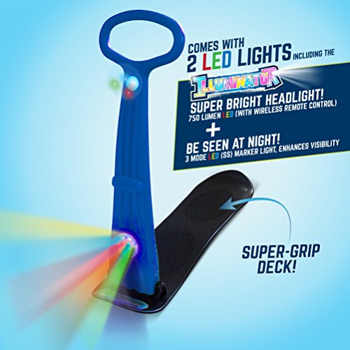 Twin LED Illuminator Ski Skooter by Geospace, Assorted Colors