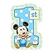 Mickey Mouse 1st Birthday Invitations w/ Envelopes (8ct)