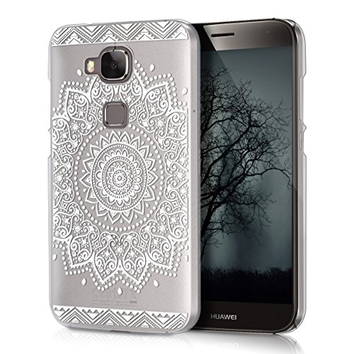 Kwmobile crystal case for huawei g8 / gx8 with design flower - tr…