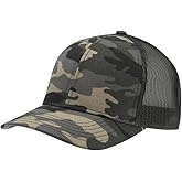 The Vintage Year Plain Two Tone Cotton Twill Mesh Adjustable Trucker Baseball Cap