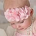 FEITONG 5PC Babys Girls Elastic Headband Chiffon Flower Photography Headbands