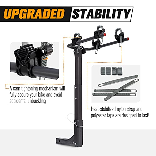 LITEWAY Bike Rack Hitch Mount 2 Bike, 2” Trailer Hitch Bicycle Racks