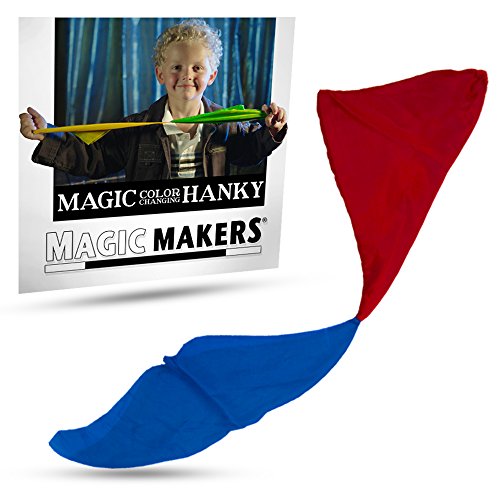 Color Changing Hanky Magic Trick by Magic Makers - Easy Magic Sure to Amaze