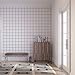 White Plaid Self-Adhesive Wallpaper SelfAdhesive Film Stick Paper Easy to Apply Modern Minimalist Peel and Stick Wallpaper for Table Kitchen Bathroom Countertop