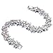 QIANSE Bracelets Gifts for Her for Women Princess Charlotte Crystals Tennis Bracelets Jewelry for Women Bracelet for Women Birthday for Women Girlfriend Daughter