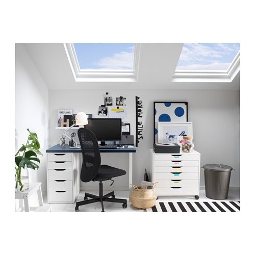 Ikea 401 962 41 Alex Drawer On Casters White 26 Height 19