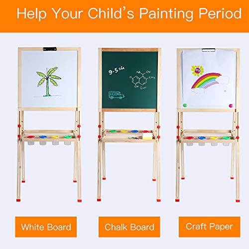 3 Double+Sided+Whiteboard+Chalkboard+Multiple+Use+Magnetics