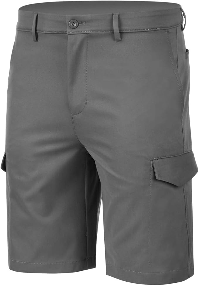 Amazon.com: Greg Norman Mens Casual Cargo Shorts Gray 34: Clothing