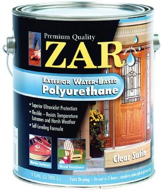 ZAR Satin Clear Polyurethane 1 gal.