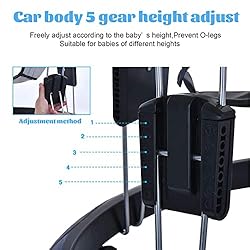 LANGYI Adjustable Baby Walkers for Baby with Easy