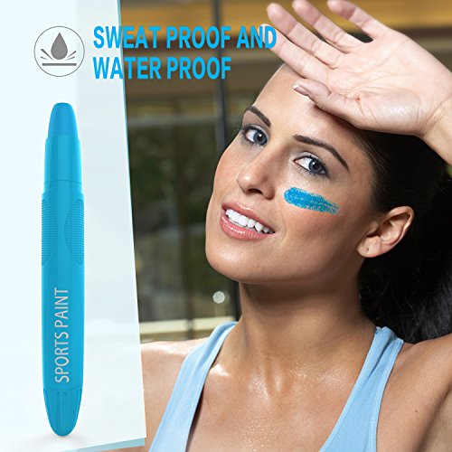 image for GOOQ Sports Eye Black - Face Paint - Sports Eye Paint Stick for Kids, 