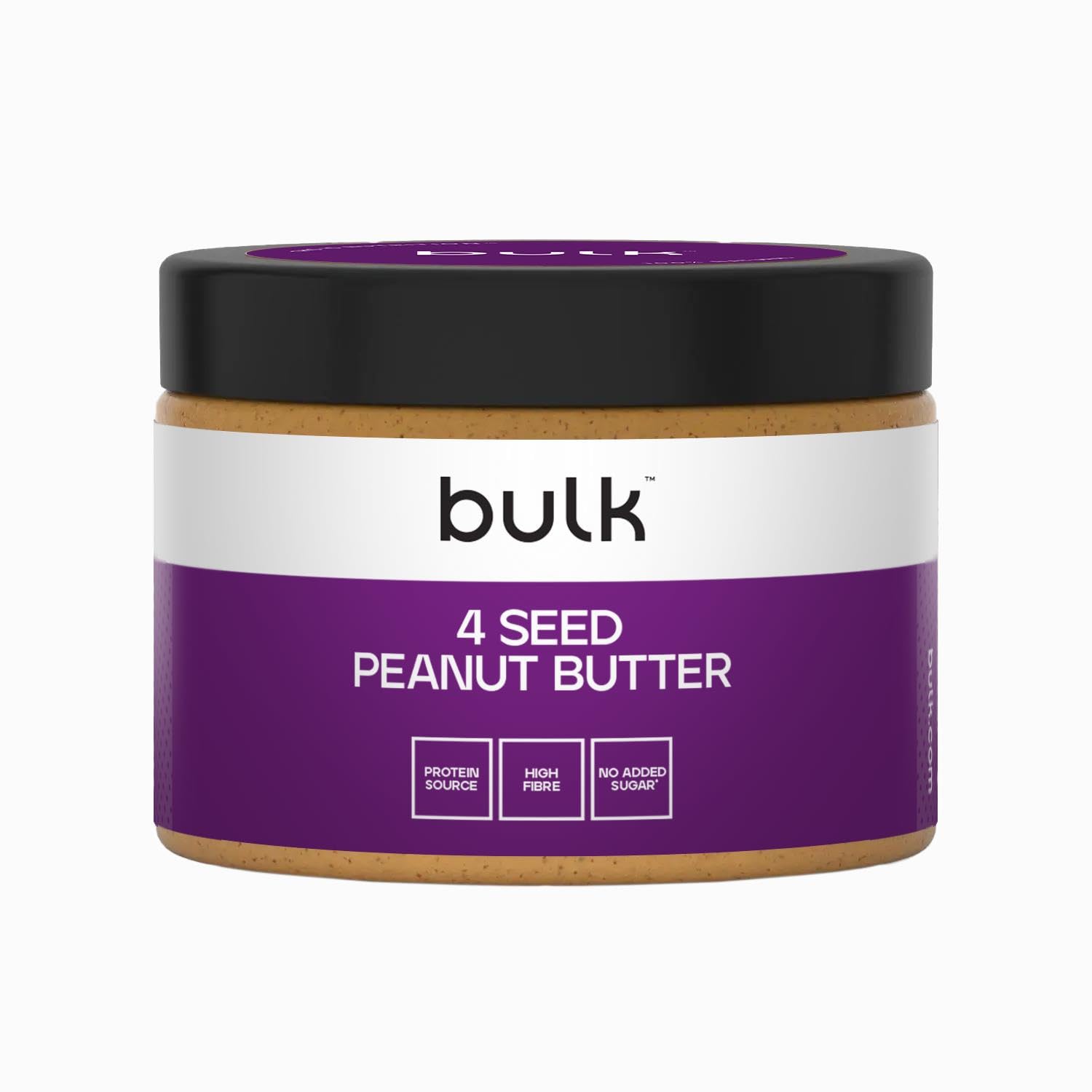 Bulk Natural 4 Seed Peanut Butter, 500 g, Packaging May Vary