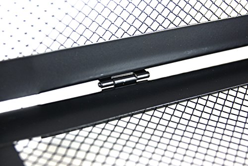 Exo Terra Screen Cover for Hinged Door, 10-Gallon,BLACK, GRAY