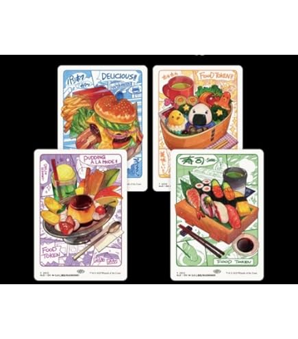 Amazon.com: MTG Secret Lair: Food Tokens - Oishii! (Foil Edition) : Toys &  Games