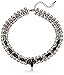 All Around Crystal and Faceted Resin Statement Necklace, 18