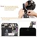 IbayeLCD Display Touch Screen Digitizer Glass Lens Assembly Camera and Home Button Repair Replacement with Tools for iPhone 5C Black