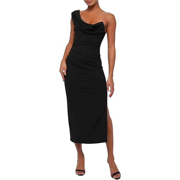 knit midi dress long sleeve Casual Chic Style Long Sleeve Ribbed Knit Midi Dress