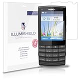 Nokia X3 Touch & Type Screen Protector (X3-02)[3-Pack], iLLumiShield - Japanese Ultra Clear HD Film with Anti-Bubble and Anti-Fingerprint Invisible Shield