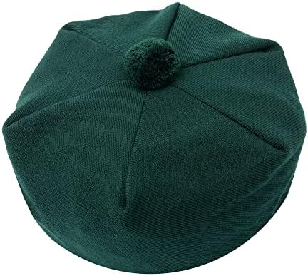 Scottish Hat Tam o' Shanter Tammy Jimmy Flat Bonnet in Various