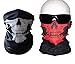 Diageng Black Seamless Skull Face Tube Mask BUFF-Thin