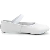 Capezio Daisy Ballet Shoe, White, 13 W
