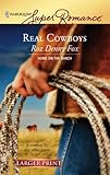 Front cover for the book Real Cowboys by Roz Denny Fox