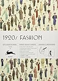 1920s Fashion : Gift and creative paper book Vol.10 (Gift Wrapping Paper Book) (English, French, Italian, Dutch, German, Spanish, Japanese and Chinese Edition) by 