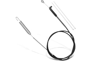 HUTHBROTHER 133-1998 Brake Cable for Toro 30" TimeMaster Lawn Mower - Replaces 115-8439, Fits Models 21199, 21200, 20976, 20978 - Walk Behind Lawnmower Blade Stop Cable Replacement Part