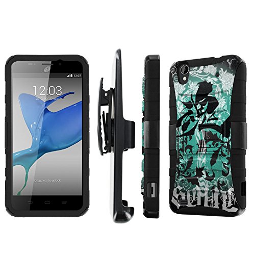 Nakedshield Zte Quartz Z797c Soul Combat Tough Holster Kickstand