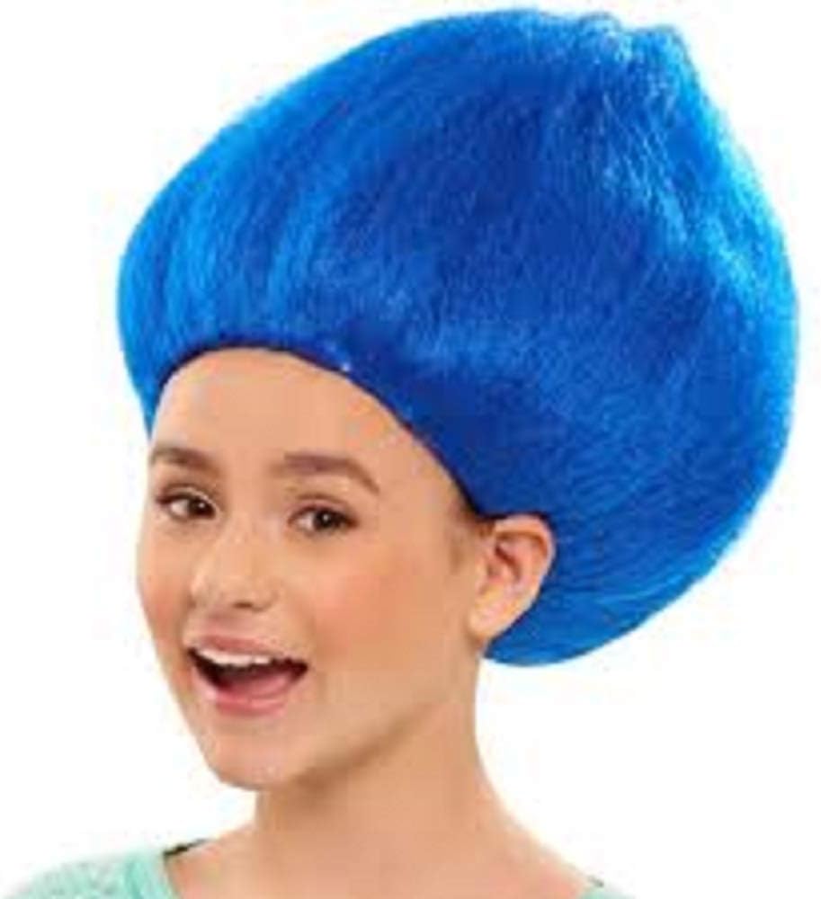 DreamWorks Trolls Blue Wig