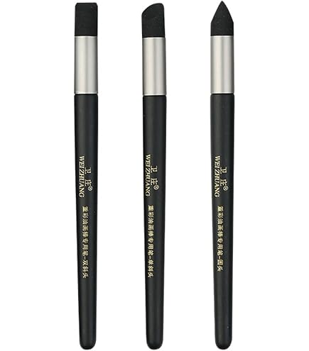 Colour Shaper Cup Chisel Brush - Size 6 Soft Ivory Silicone Tip Art Tool