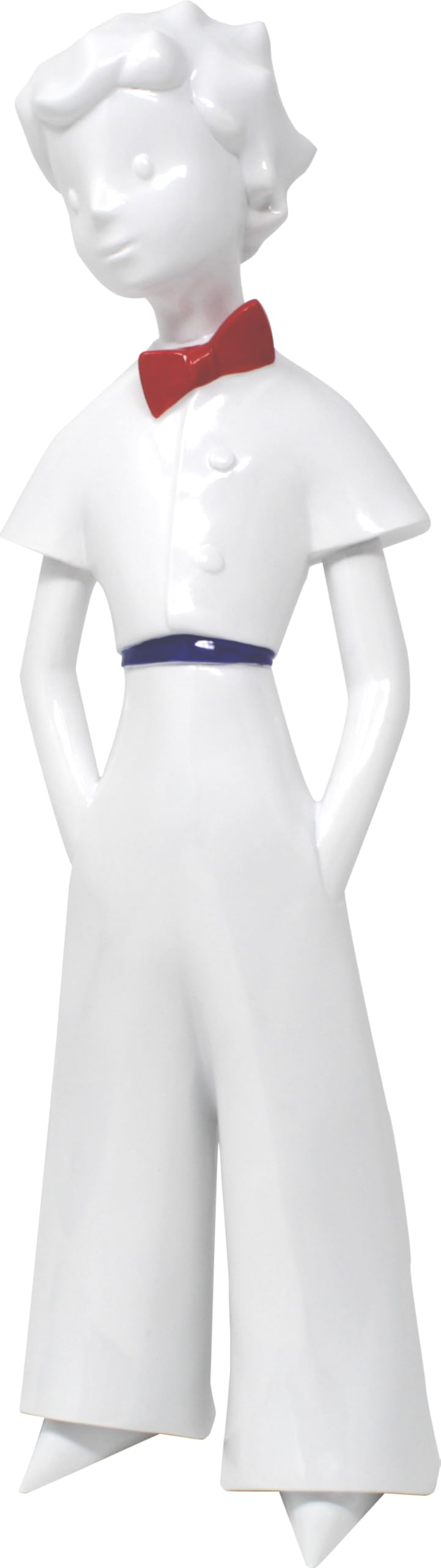 NEAMEDIA THE CHARACTER COMPANY, The Little Prince Sculpture Figurine 30 cm Tricolour Decorative Object and Modern Design Gift for Birthdays, Christenings, Weddings, Father's Day, Mother's Day