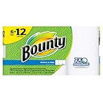Bounty Select-a-Size Paper Towels, White, Double Roll, 6 Count