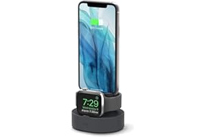 elago 2 in 1 Charging Station for Apple Products Compatible with AirPods 2/1, Apple Watch Series 11/10/9/8/7/6/5/4/3/2/1/SE, 