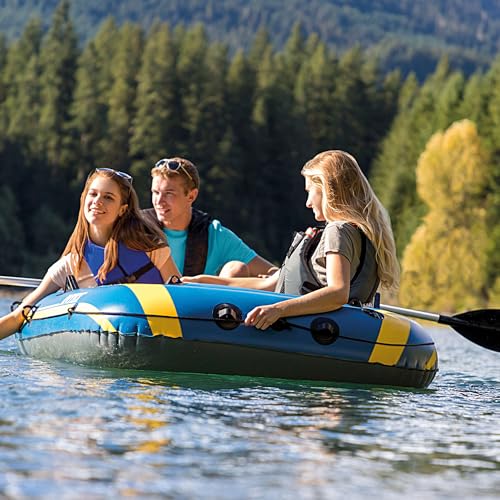 Intex Challenger Inflatable Boat Set with Oars + Inflator (Multiple Sizes Available)
