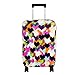 Fvstar Washable Luggage Cover Suitcase Protective Bag Travel Suitcase Cover Luggage Dust Proof Cover Trolley Case Protective Bag Cover (L(Fits for 26 --- 28 inch luggage))