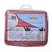 LOVE STORY Waterproof 16'x16'x16' Triangle Orange Red Sun Shade Sail Cannoy UV Resistant for Outdoor Patio Garden Backyard (We Make Custom Size)